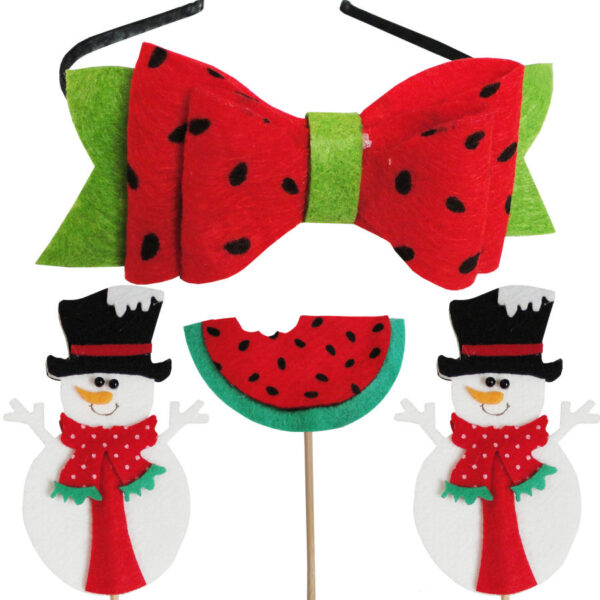 مجموعة أغطية كيك يلدا الحمراء G2001