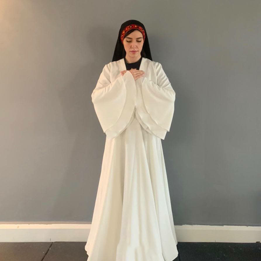 طقم بدلة تنورة رقص سما المتدوير للسيدات – مريح وأنيق