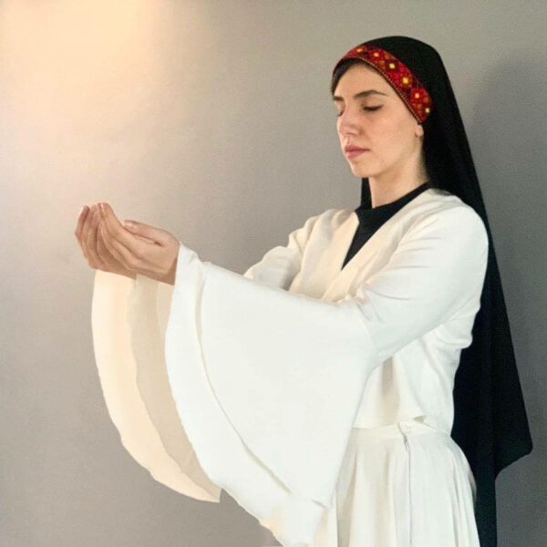 طقم بدلة تنورة رقص سما المتدوير للسيدات – مريح وأنيق