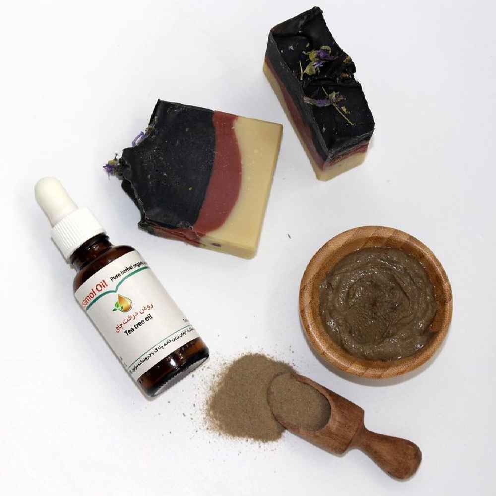 صابون طبيعي للبشرة الدهنية بمكونات معدنية (x6)