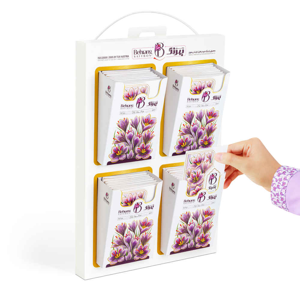 زعفران سرغول إيراني أصيل بهرنگ 2 جرام (40x)