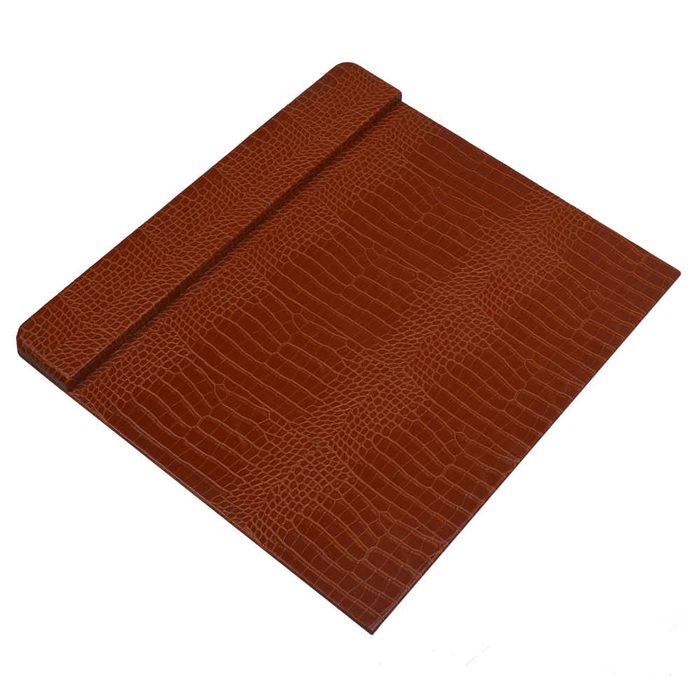 مجموعة مكتب من الجلد البني – 10 قطع