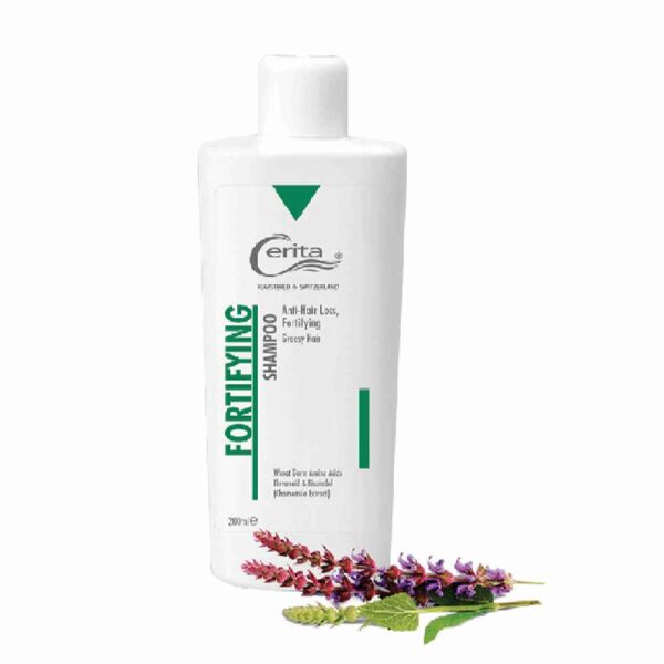 شامبو سيريتا المضاد لتساقط الشعر - يقوي الشعر، يقلل من التساقط (عبوة من 4)