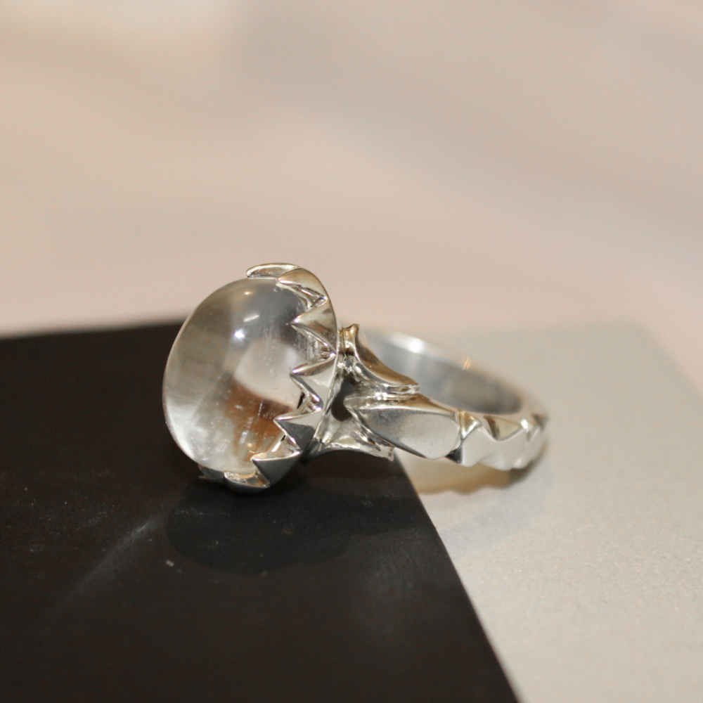 خاتم درّ النجف فضة للرجال للخطوبة – وهاب