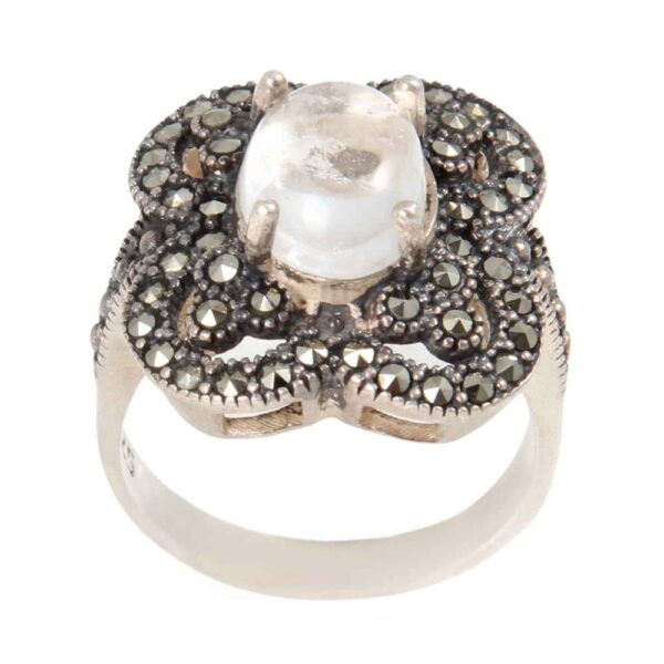 خاتم درّ النجف فضة للنساء - يگانه