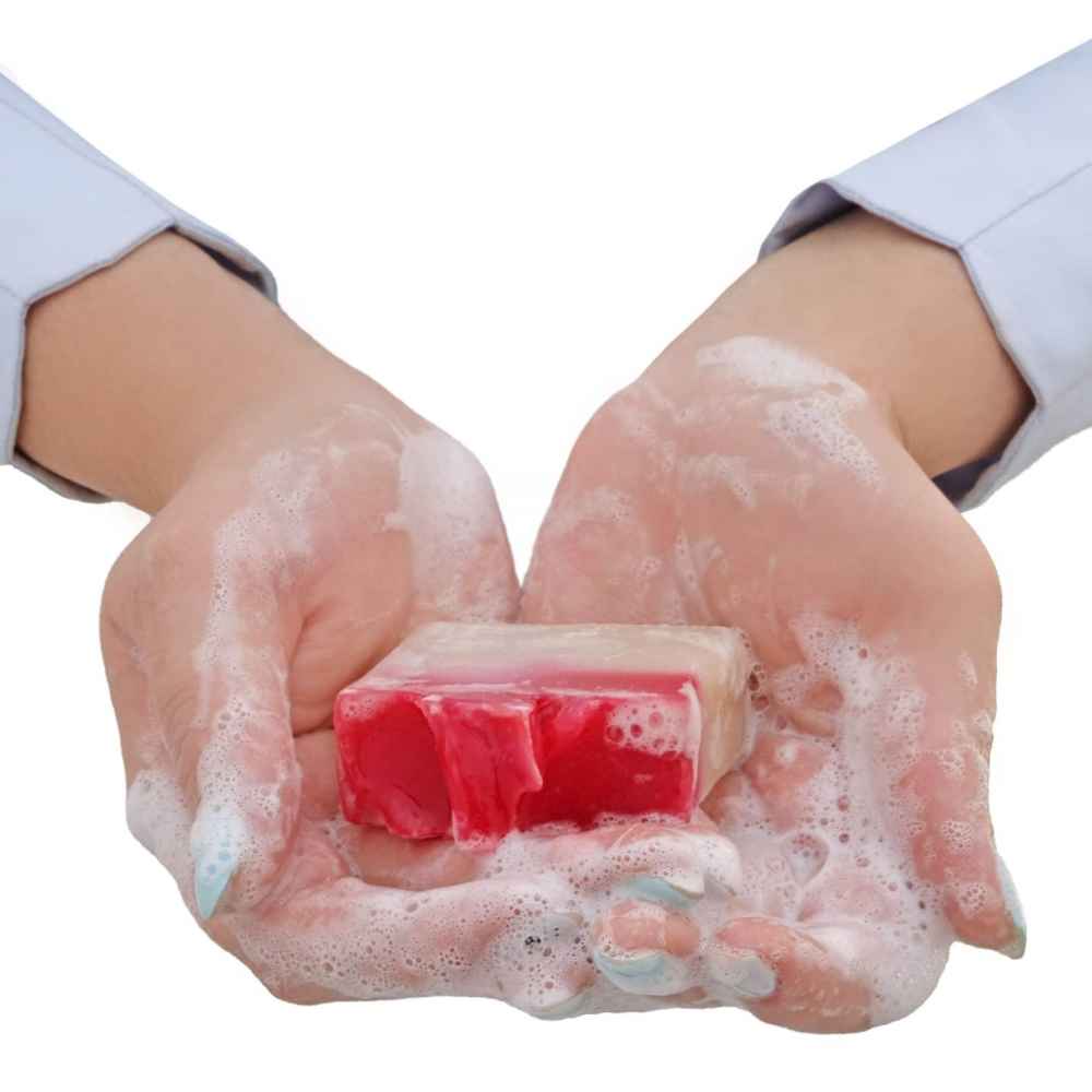 صابون طبيعي للبشرة الجافة بزيت بذور العنب (x6)