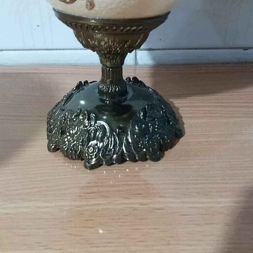 بيض النعام الزخرفي الإسلامي المزخرف يدويًا – وَإن يَكَاد