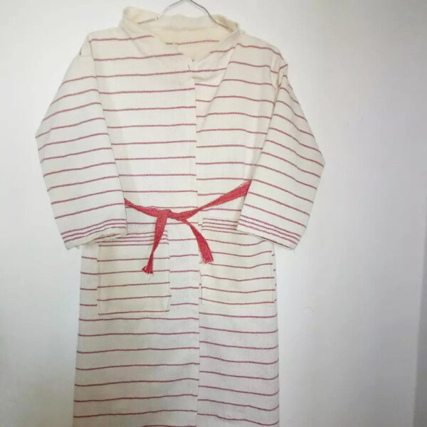 روب استحمام إيراني يدوي للأطفال - 100% قطن