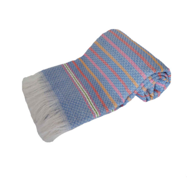 منشفة يد قطن إيراني - منسوجة يدويًا توبافي موديل ملون (عبوة من 2)