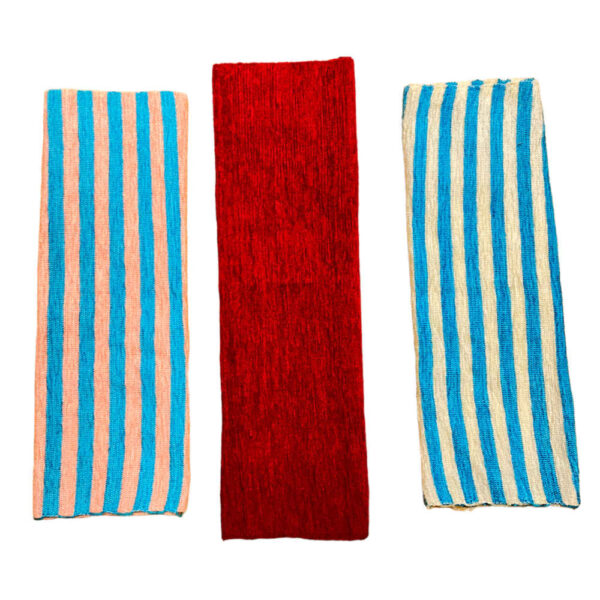 منشفة يد قطن إيراني - منسوجة يدويًا توبافي، موديل زينا (عبوة من 3)