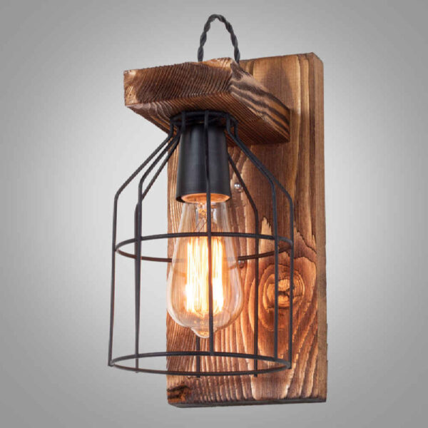 أضواء جدارية خشبية بأسلوب عصري وبسيط، جمالية مريحة G11