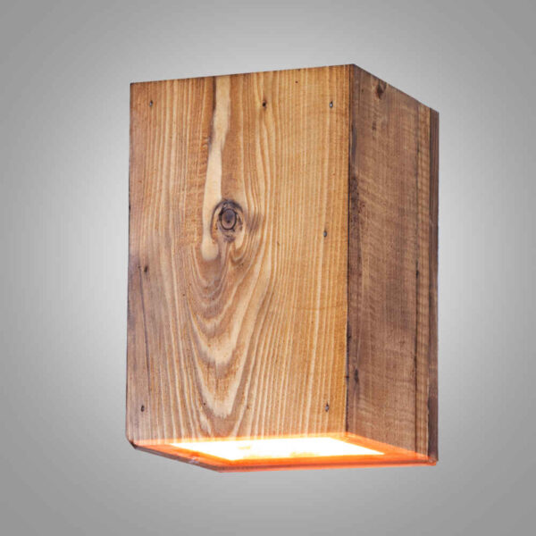 أضواء جدارية خشبية بأسلوب عصري وبسيط، جمالية مريحة G8