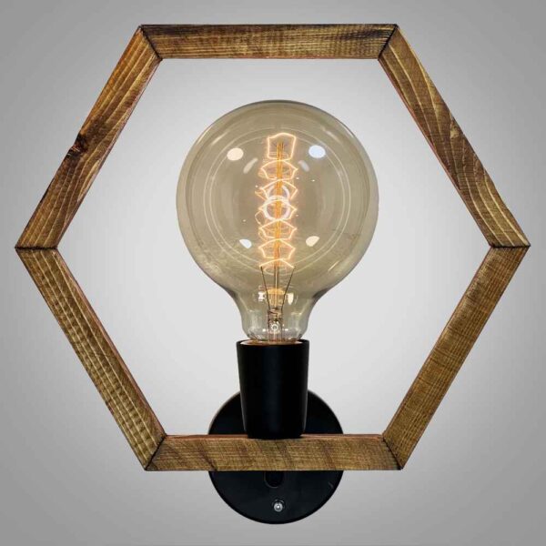 أضواء جدارية خشبية بأسلوب عصري وبسيط، جمالية مريحة G3