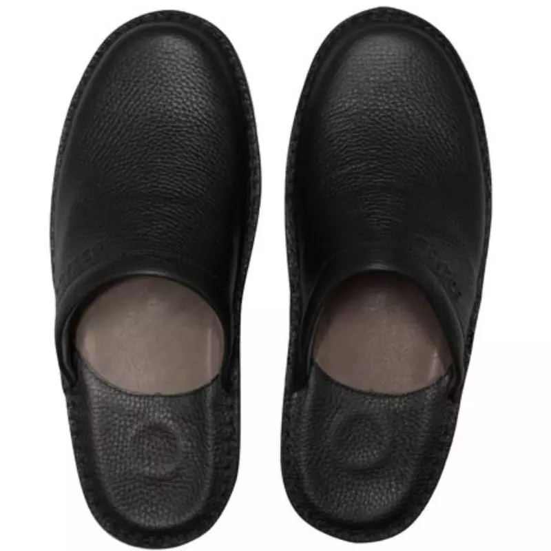 نعلين إسلامي بتصميم جلد بقري حقيقي للرجال