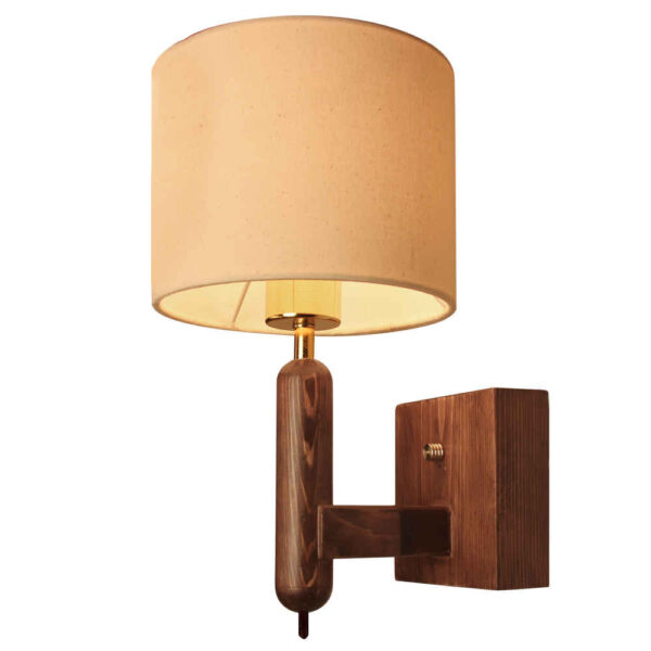 أضواء جدارية خشبية بأسلوب عصري وبسيط، جمالية مريحة GI1