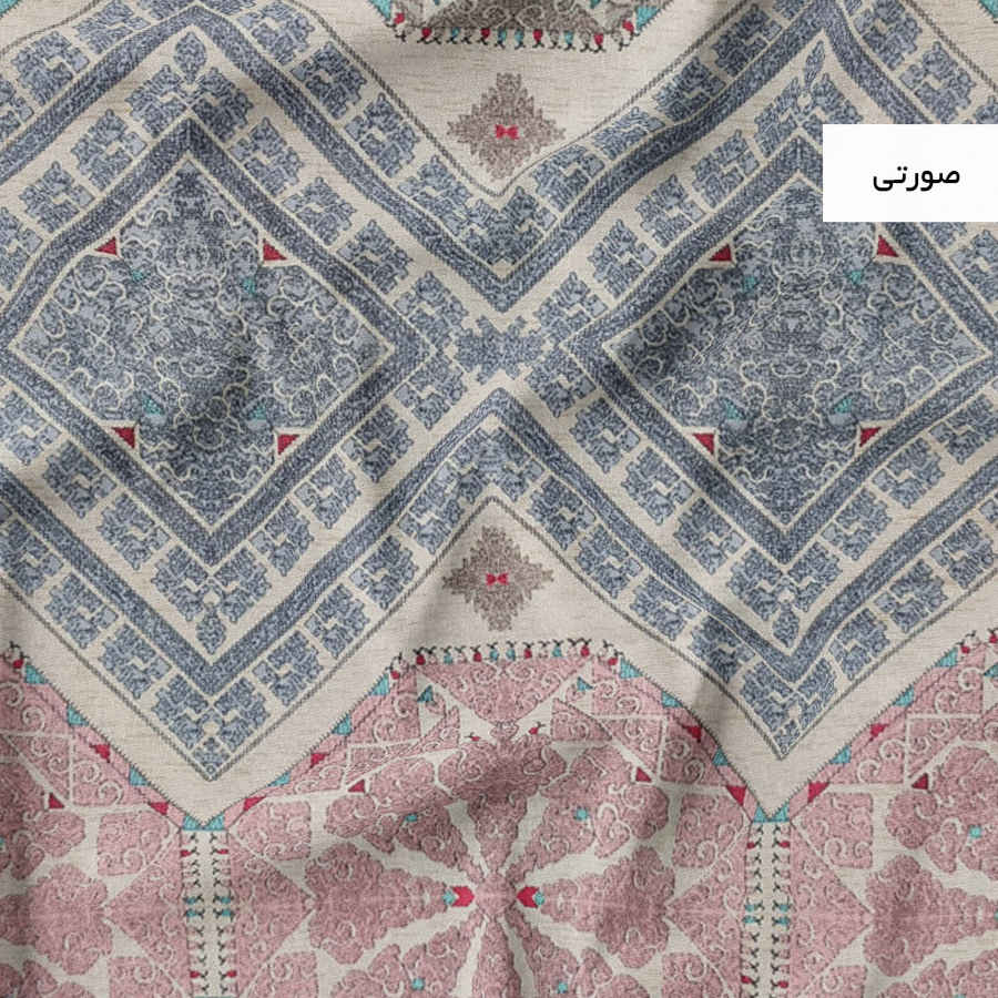 غطاء لحاف مزدوج من القطن والبوليستر – ناعم جدًا، طراز قلعه