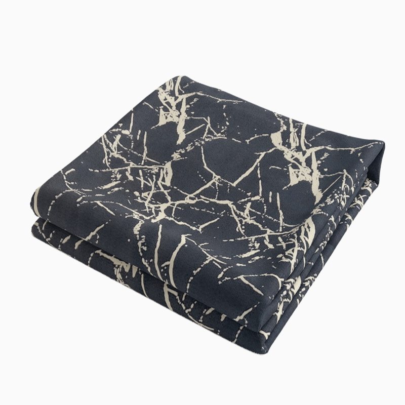 غطاء لحاف مزدوج من القطن والبوليستر – ناعم جدًا، طراز غرانيت