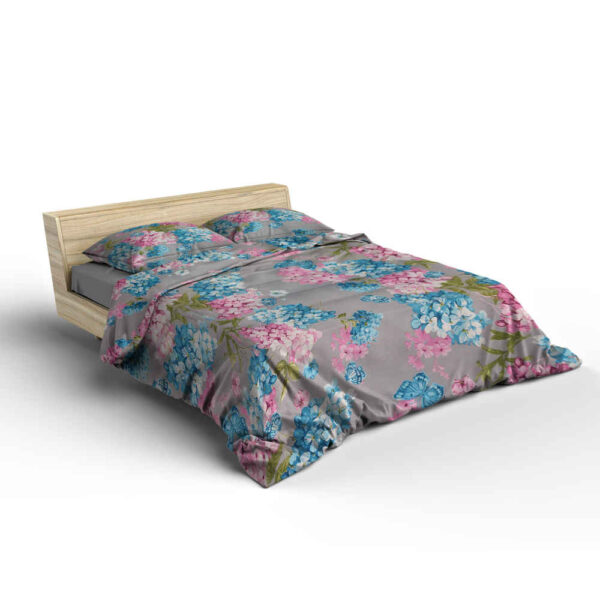 غطاء لحاف مزدوج من القطن والبوليستر – ناعم جدًا، طراز سينا