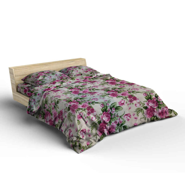 غطاء لحاف مزدوج من القطن والبوليستر – ناعم جدًا، طراز زهيرورا