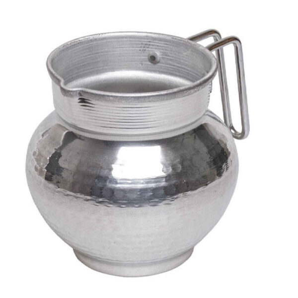 مزهرية جرة من الفولاذ الزخرفية