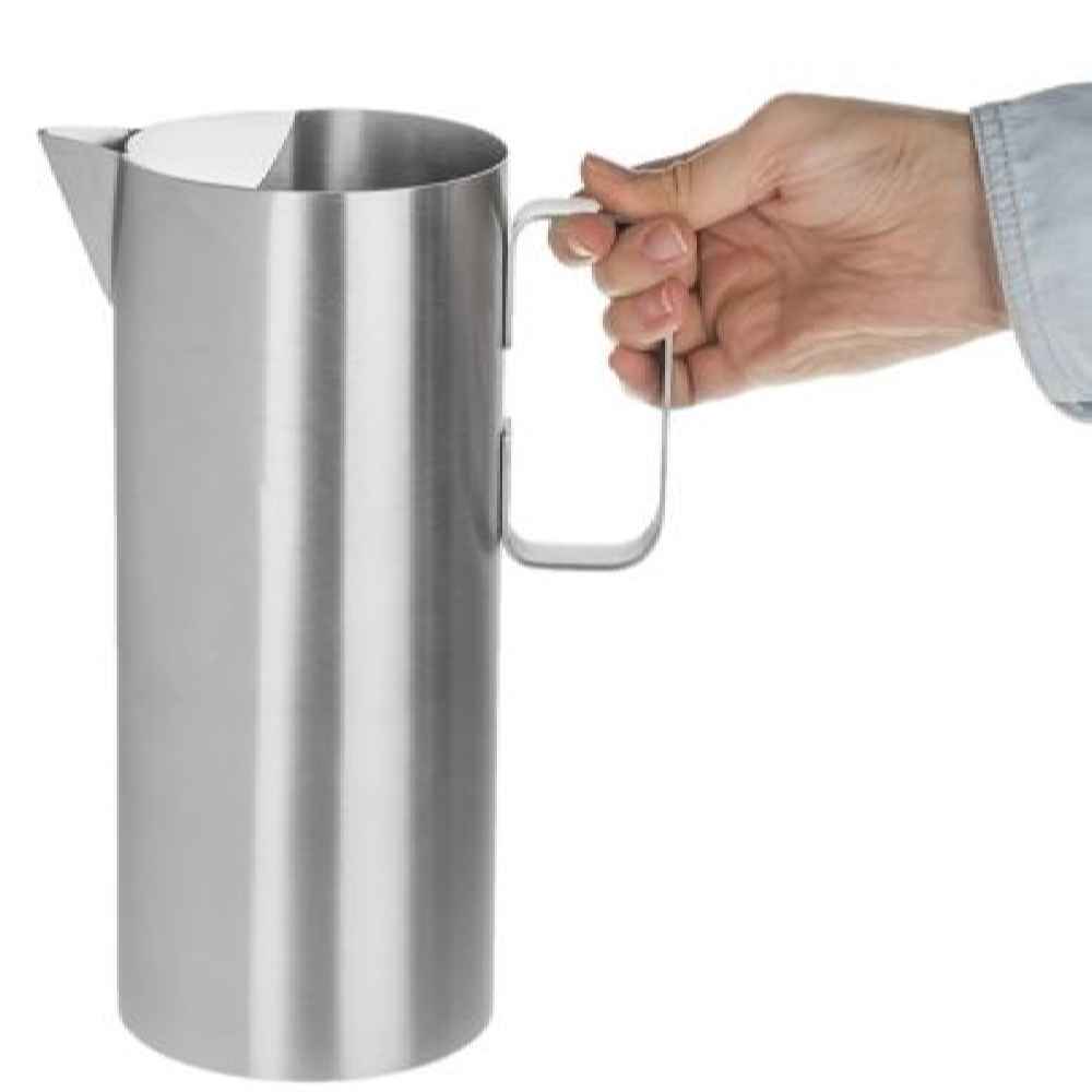 مزهرية جرة من الفولاذ الزخرفية موديل بسيط