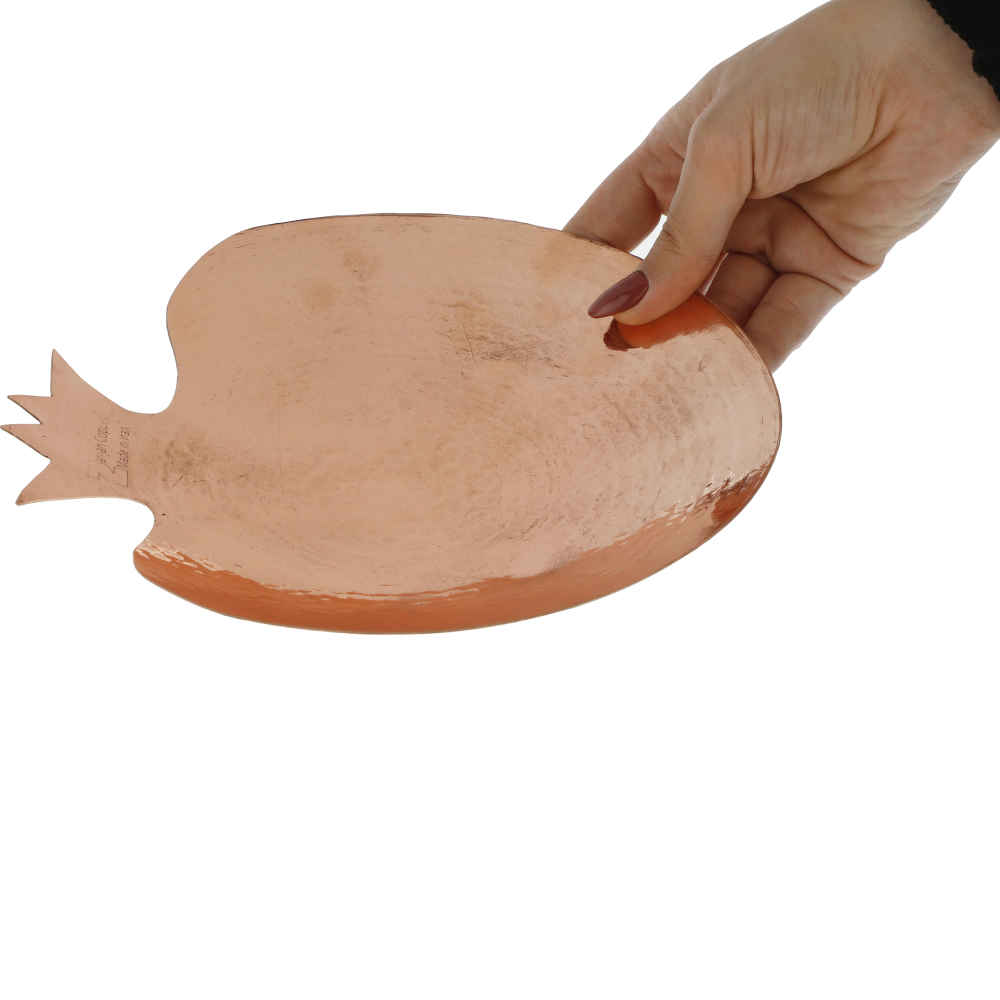 طبق تقديم نحاسية محفورة – آتينا