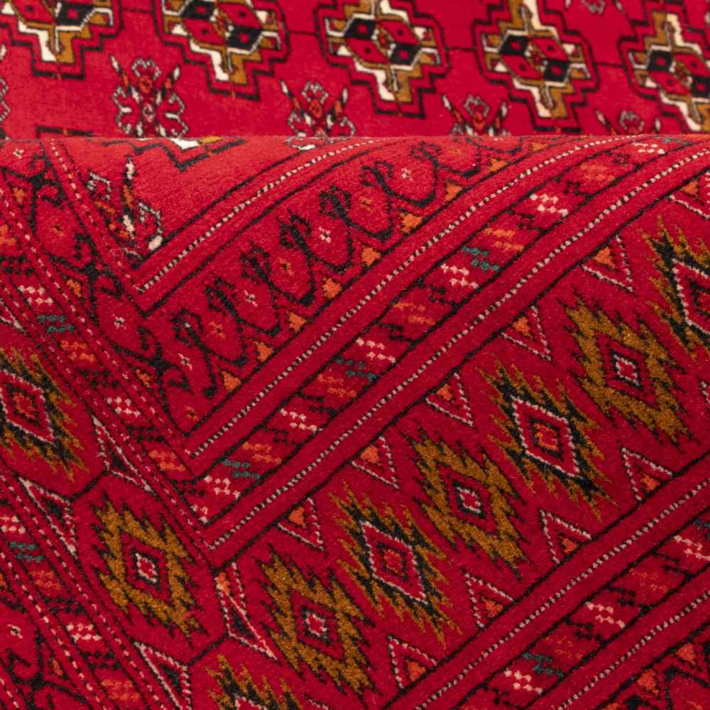 غطاء وسادة أرضية مسند ظهر تركماني منسوج يدويًا – بوشتي نوستالجيا