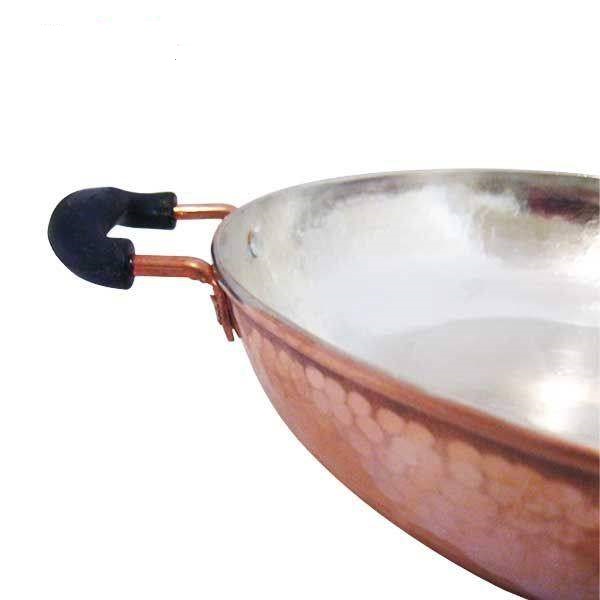 مقلاة نحاسية إيرانية مصنوعة يدويًا – تصميم دوران