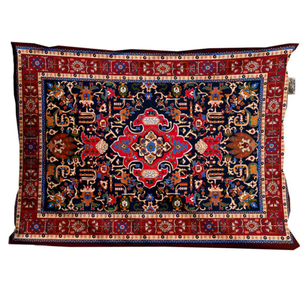 غطاء مخدة مخمل إيراني – حجم قياسي موديل فرحناز – راحة فاخرة (x2)