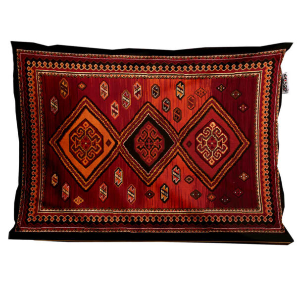 غطاء مخدة مخمل إيراني – حجم قياسي موديل جيلم – لمسة راقية (x2)