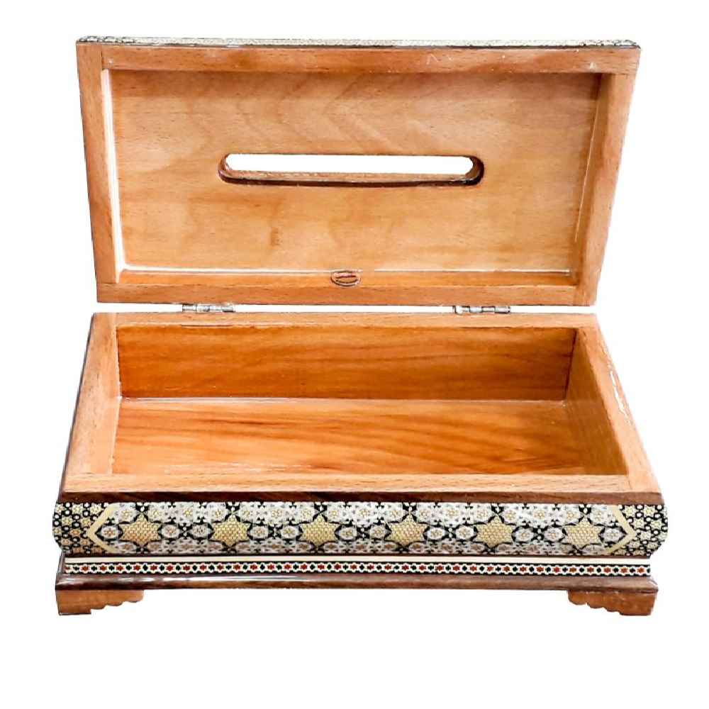 سلة مهملات وصندوق مناديل إيراني – خاتمكاري تاروكه