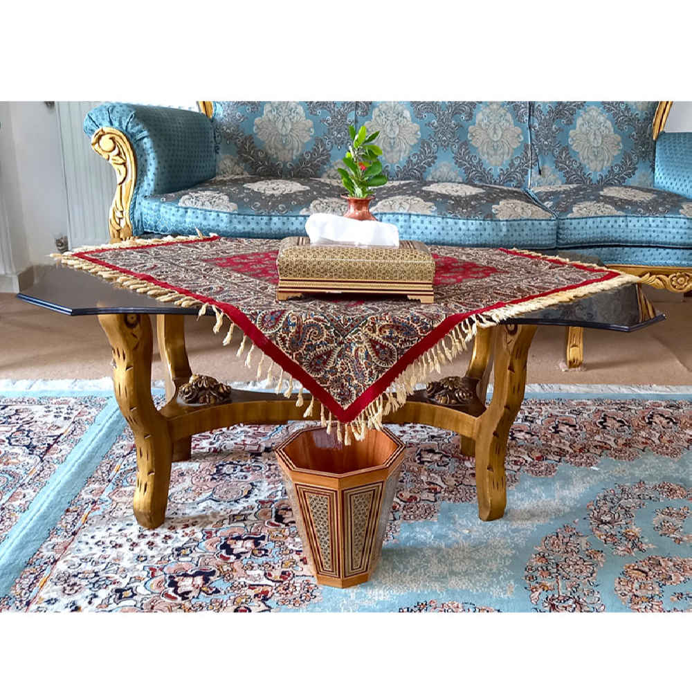 سلة مهملات وصندوق مناديل إيراني – خاتمكاري راز