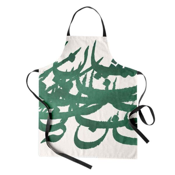 مريلة المطبخ من الكتان الإيراني نموذج نشان