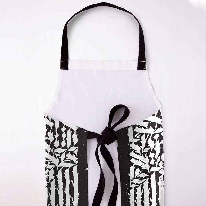 مريلة المطبخ من الكتان الإيراني نموذج توسان