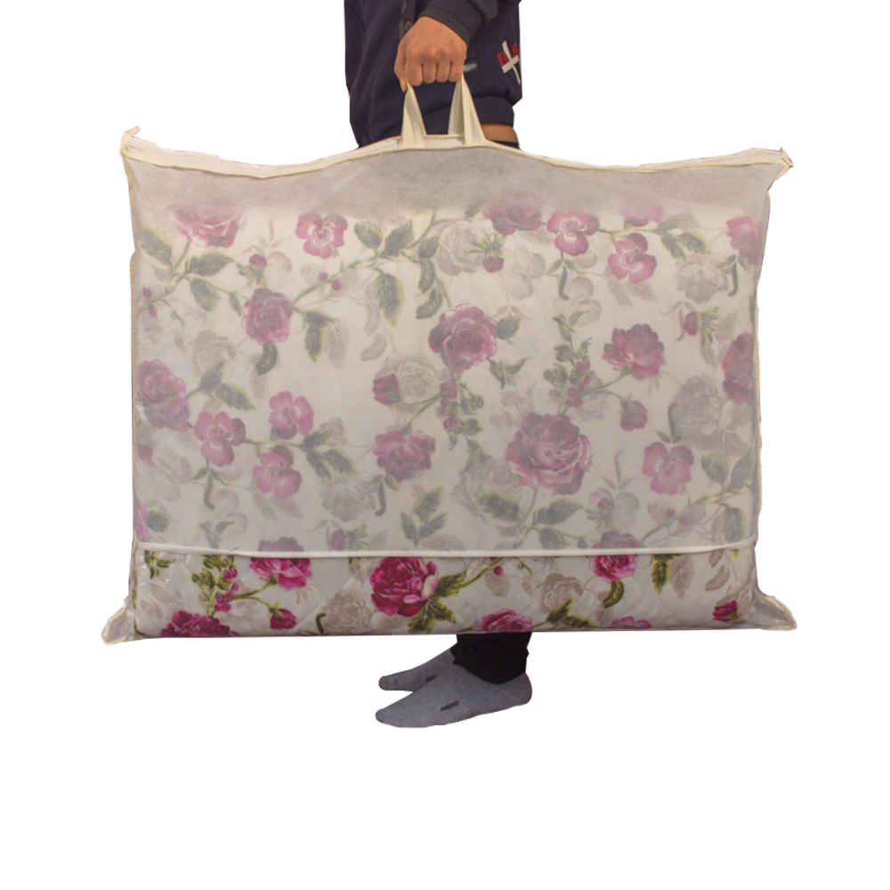 مرتبة أرضية إيرانية للنوم طراز فلورال – حجم مفرد