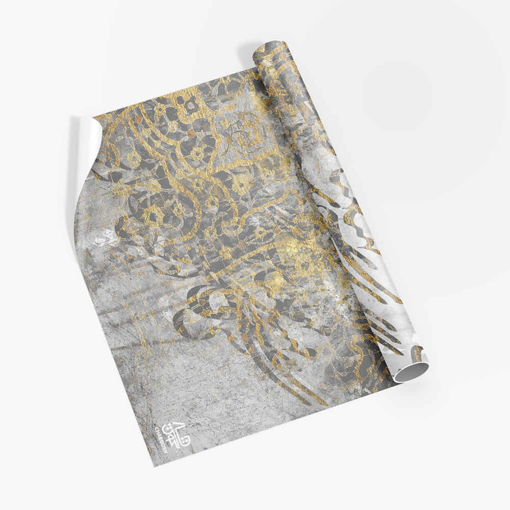 ورق حائط الخط الفارسي نموذج بی تو للمساحات الداخلية الحديثة