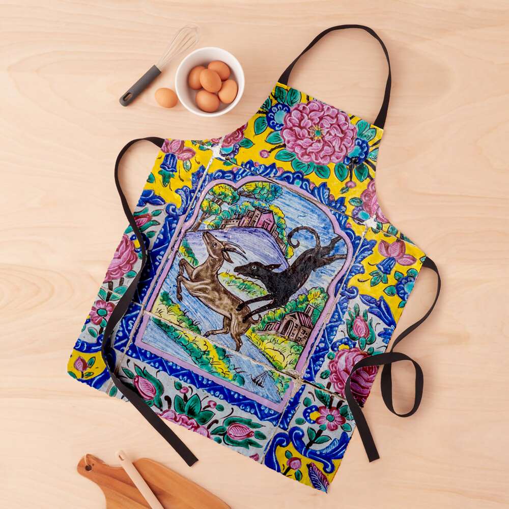 مريلة المطبخ بأسلوب إيراني نموذج شكر