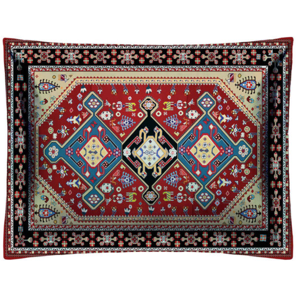 غطاء مخدة مخمل إيراني – حجم قياسي موديل بهاء (x2)