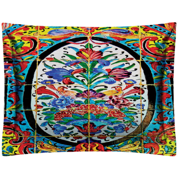 غطاء مخدة مخمل إيراني – حجم قياسي موديل رنا (x2)