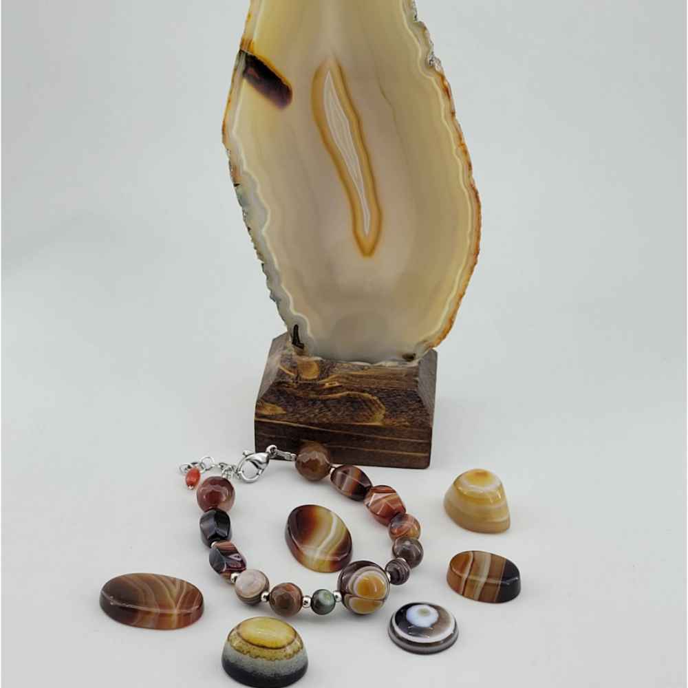 سوار خرز للنساء – عقيق سليمي