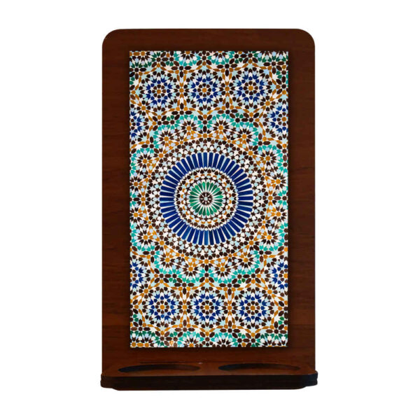 شمعدان الحائط الخشبي للشموع الصغيرة رويال (×2)