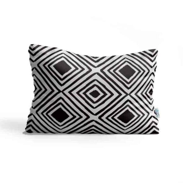 وسادة مخدة راحة النوم – غطاء مخمل أبيض موديل ماسي (2x)