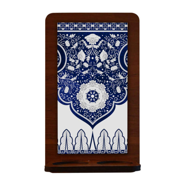 شمعدان الحائط الخشبي للشموع الصغيرة بهدیس (×2)