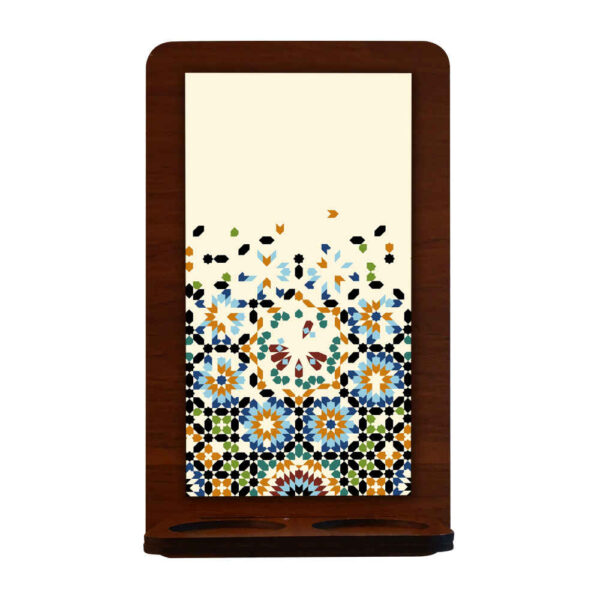 شمعدان الحائط الخشبي للشموع الصغيرة روهام (×2)