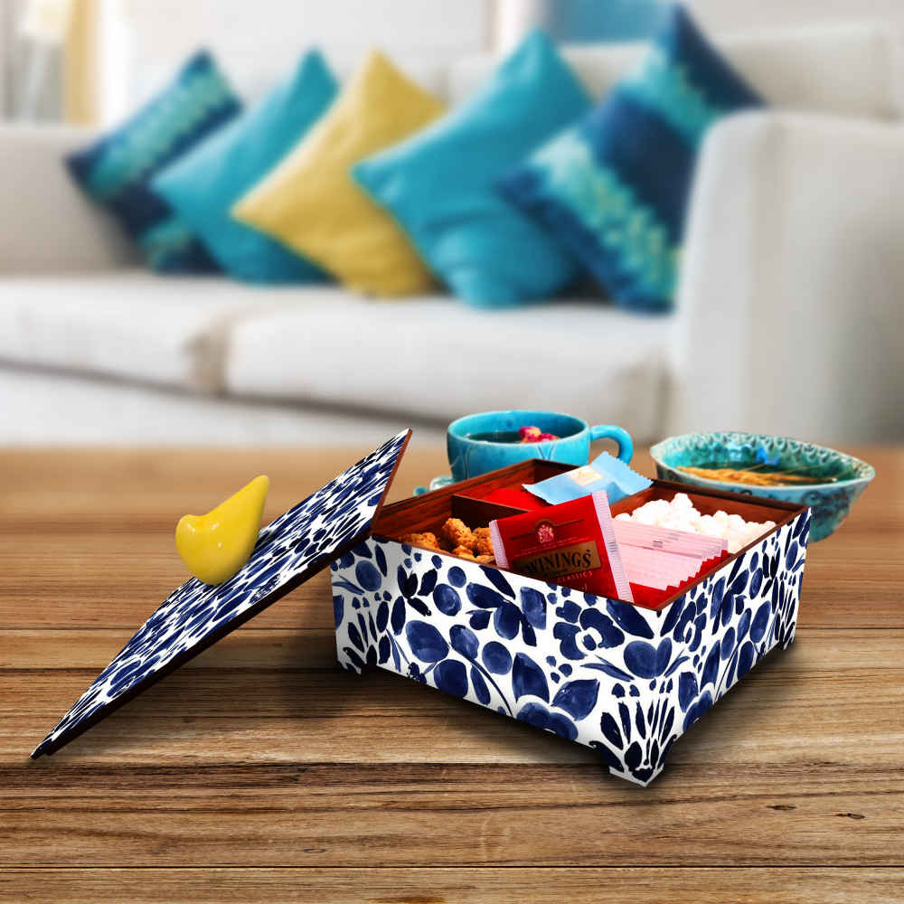 صندوق تنظيم الحلوى الخشبي نموذج گلناز