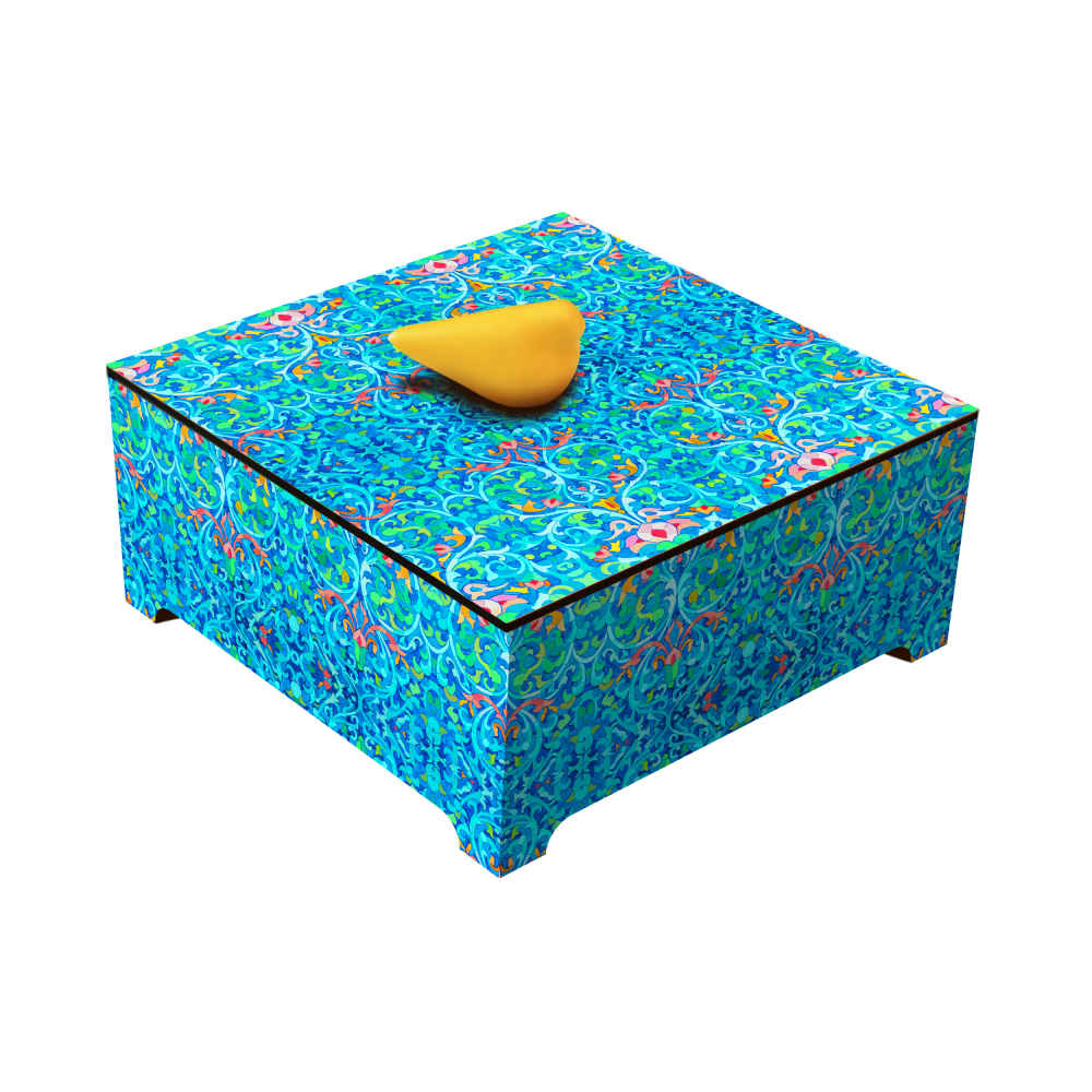 صندوق تنظيم الحلوى الخشبي نموذج حوض