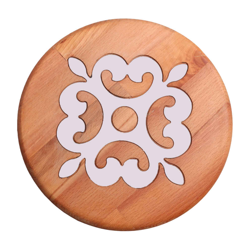 صندوق تنظيم المكسرات والوجبات الخفيفة الخشبي نموذج 3 أقسام