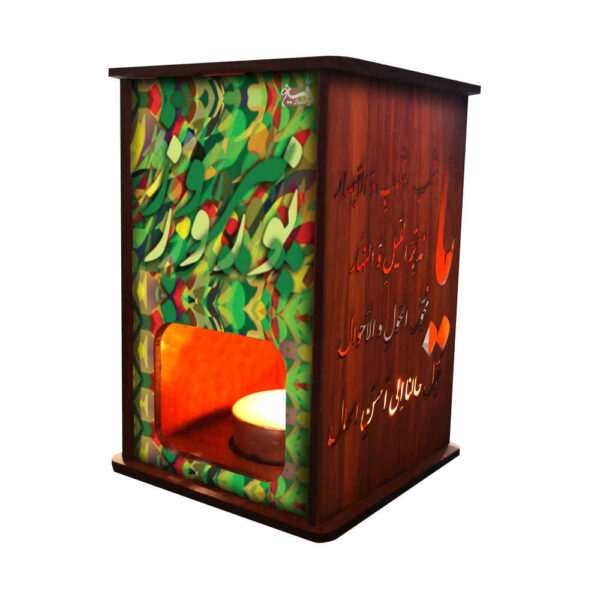 فانوس شموع خشبي نوروز (x2)