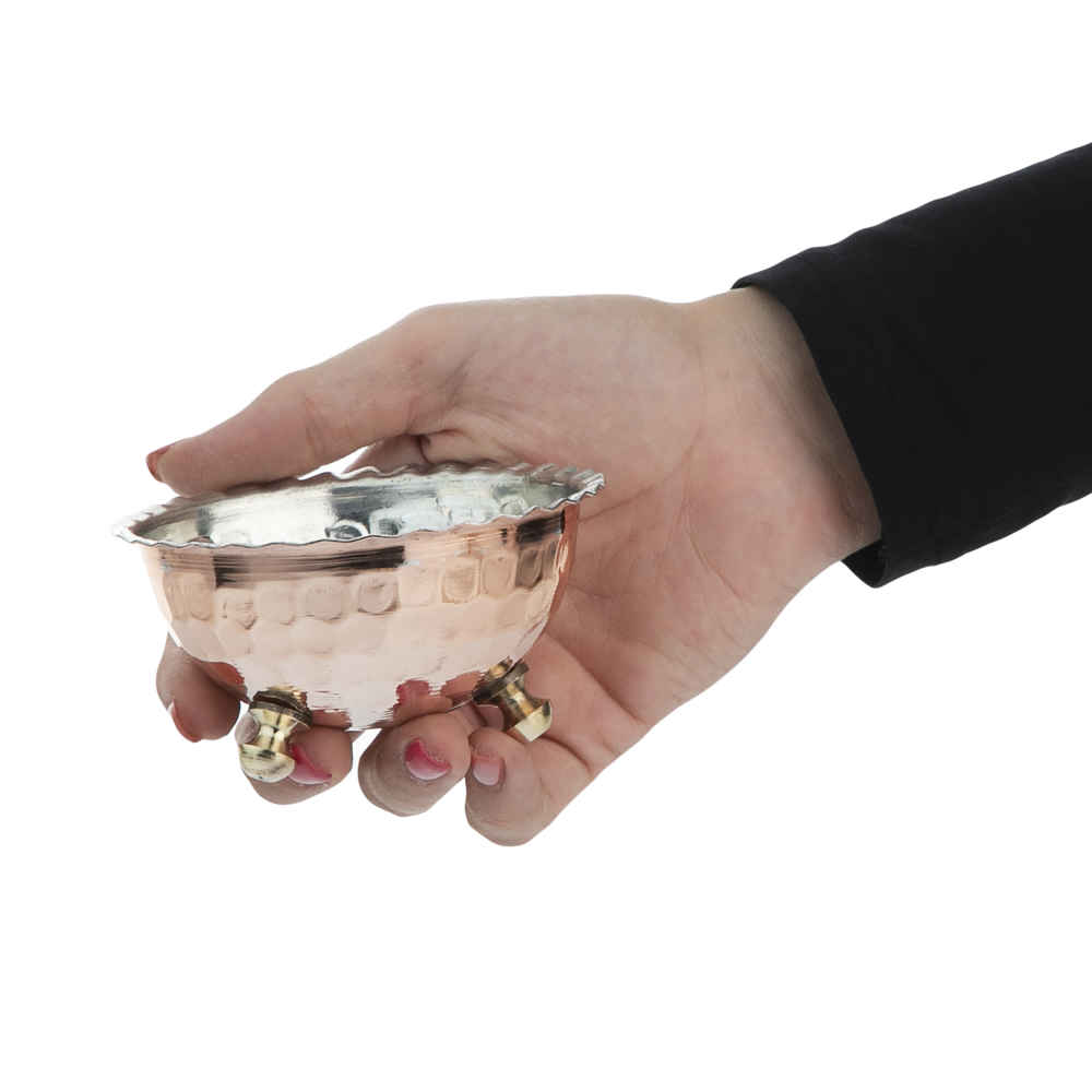 مجموعة أطباق النحاس للسبعة مناسبة للاحتفال بنوروز بورنا