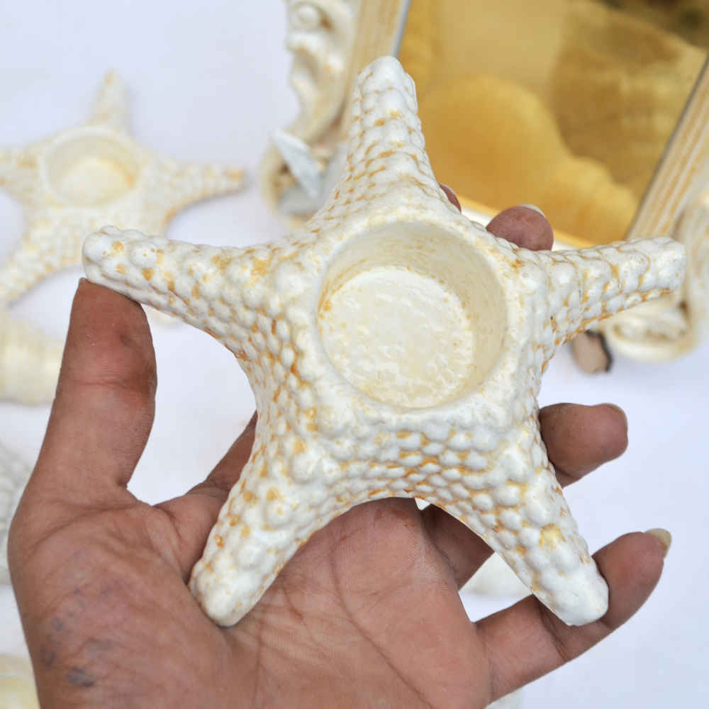 مجموعة أطباق السبعة مع مرآة مناسبة لنوروز البحر (9 قطع)